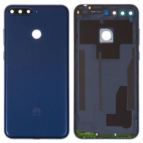 Huawei Y6 Prime 2018 achterklep (blauw) (gebruikt Grade C, origineel)