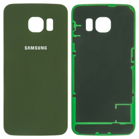 Samsung G925F Galaxy S6 Edge Achtercover Batterij (Green Emerald) (service pack) (origineel)