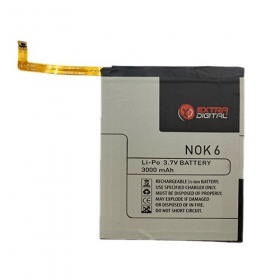 Nokia 6 batterij / accu (3000mAh)
