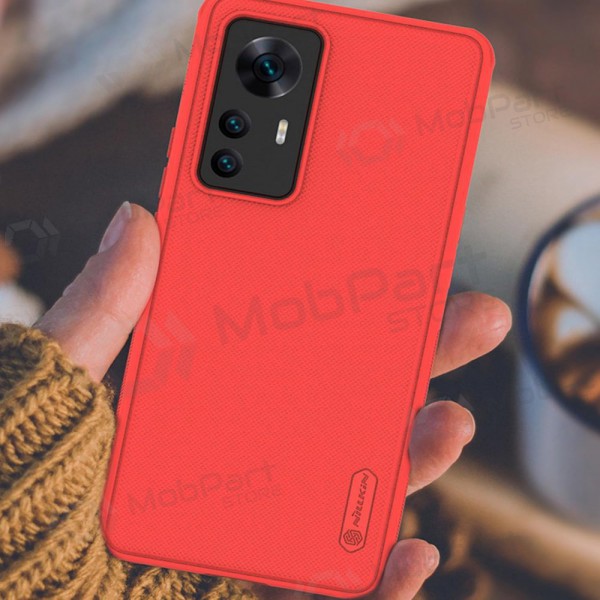 Xiaomi Redmi Note 12 / Note 12 4G hoesje Nillkin Frosted Shield (rood)