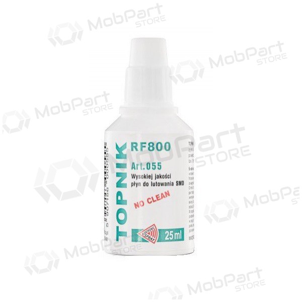 - Soldering flux RF800 for SMD elements 25ml