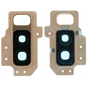 Samsung Galaxy S9+ cameraglas (goud)
