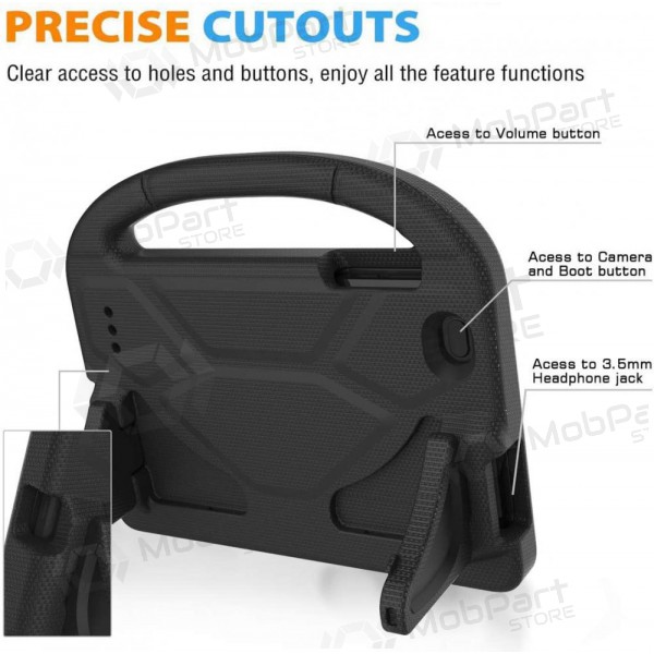 Samsung Galaxy Tab A8 10.5 (2021) Shockproof Kids hoesje (zwart)