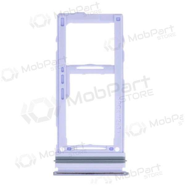 Samsung A525 / A526 / A528 / A725 / A726 A52 Galaxy 4G / A52 5G / A52S 5G / A72 4G / A72 5G SIM-kaarthouder - violetinis - service pack - originalus