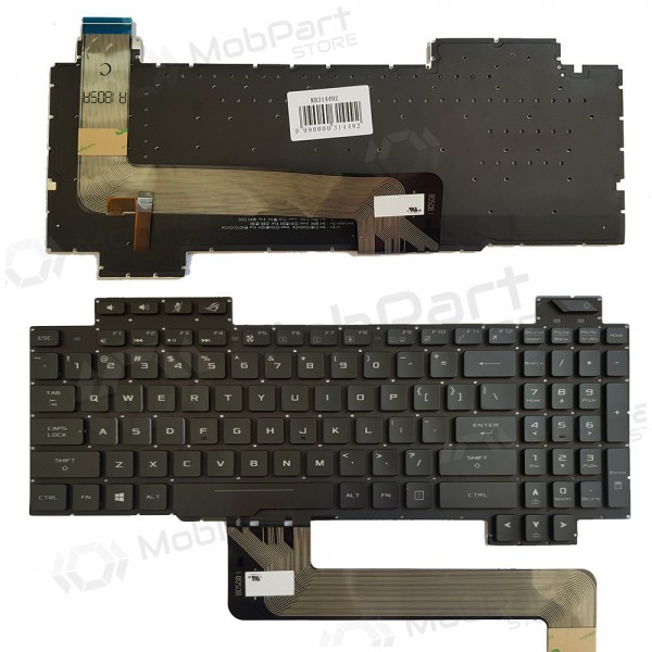 ASUS GL703, US toetsenbord