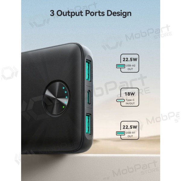 Externe batterij Powerbank Joyroom JR-PBF15 22.5W 10000mAh zwart