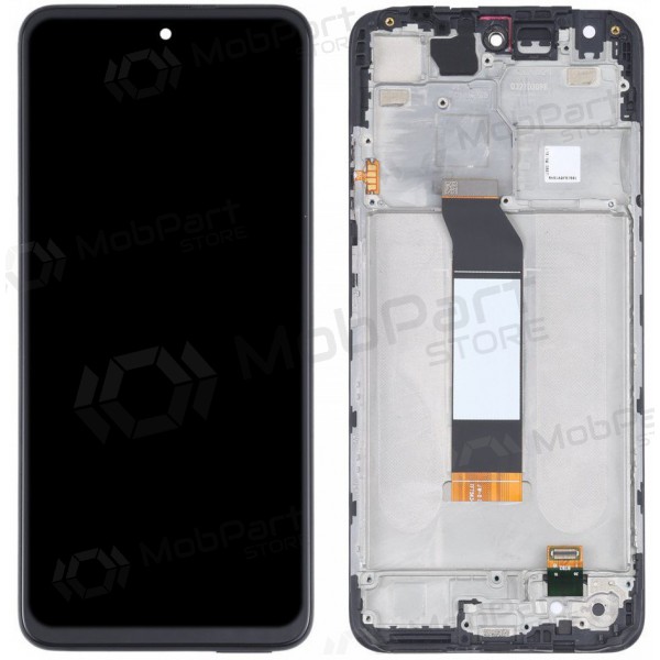 Xiaomi Redmi Note 10 5G / Redmi Note 10T 5G / Poco M3 Pro 5G scherm (zwart) (met frame) (Premium)