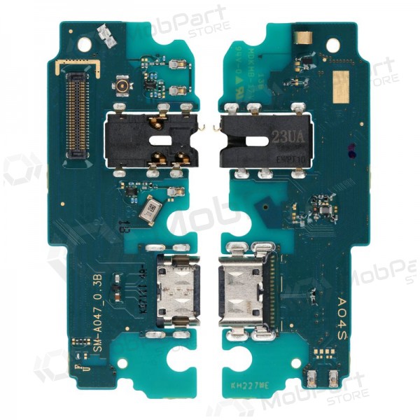 Samsung A047 Galaxy A04S (2022) laadpoort en microfoonaansluiting - (service pack) (origineel)