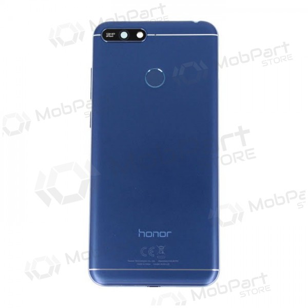 Huawei Honor 7A Achtercover batterij (blauw) (gebruikt, grade A, origineel)
