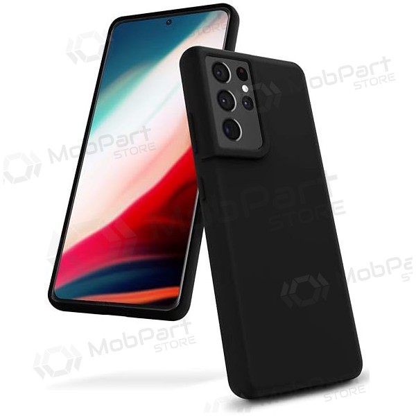 Samsung Galaxy A25 hoesje Mercury "Silicone Case" (zwart)