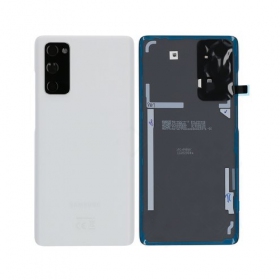 Samsung G780 / G781 Galaxy S20 FE 4G / 5G achterste batterijklep (Cloud White) (gebruikt grade A, origineel)