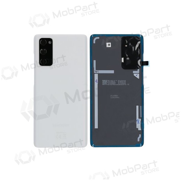 Samsung G780 / G781 Galaxy S20 FE 4G / 5G achterste batterijklep (Cloud White) (gebruikt grade A, origineel)