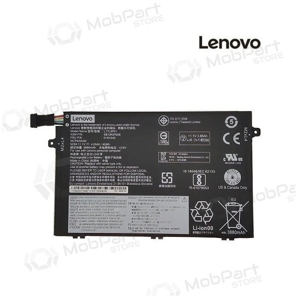 LENOVO L17L3P51, 3880mAh laptopbatterij - PREMIUM