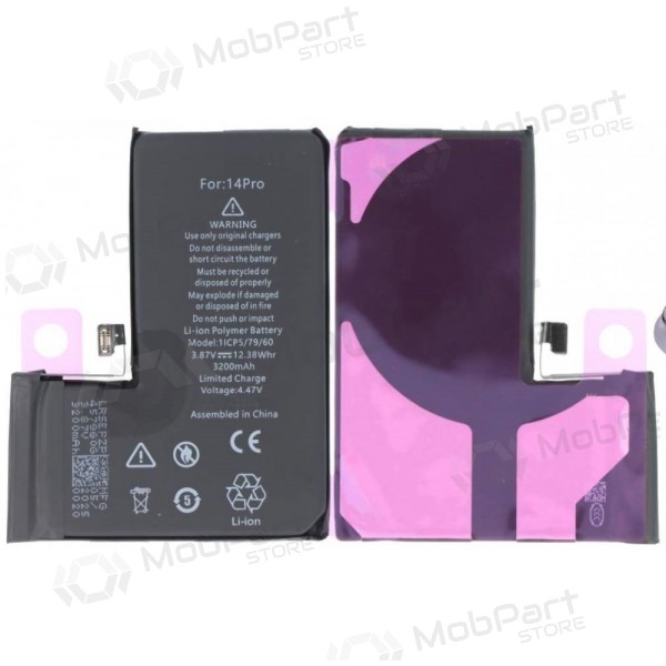 Apple iPhone 14 Pro batterij, accu (Premium)