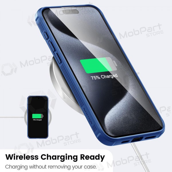 Apple iPhone 14 Pro Max hoesje Nillkin CamShield Pro (blauw)