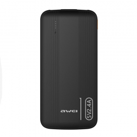 Powerbank Awei P20K 5V/2.4A 10000mAh zwart