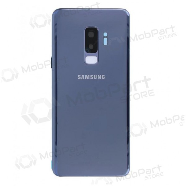Samsung G965F Galaxy S9 Plus achtercover blauw (Coral Blue) (gebruikt grade B, origineel)