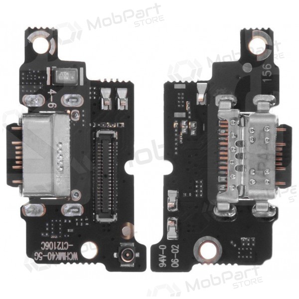 Xiaomi Poco F3 / Mi 11i oplaadpoort en microfoonaansluiting (servicepack) (origineel)