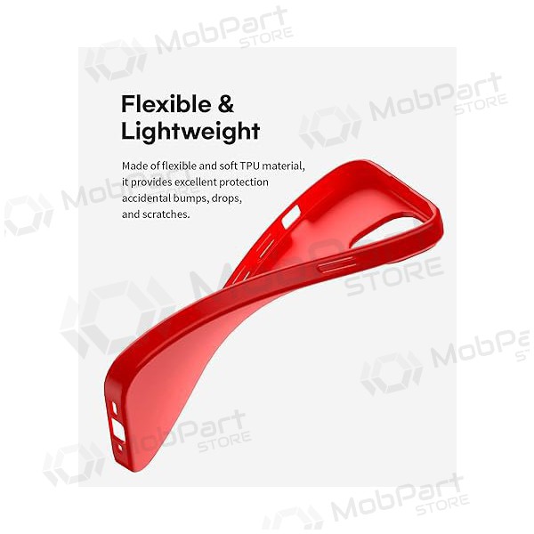 Apple iPhone 16 hoesje - Mercury Soft Feeling (rood)