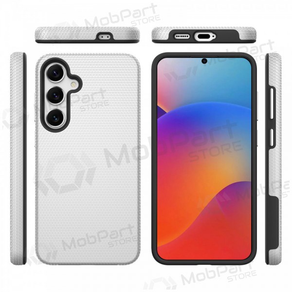 Samsung Galaxy S24+, S25+ hoesje - Perfectionists (zilver)