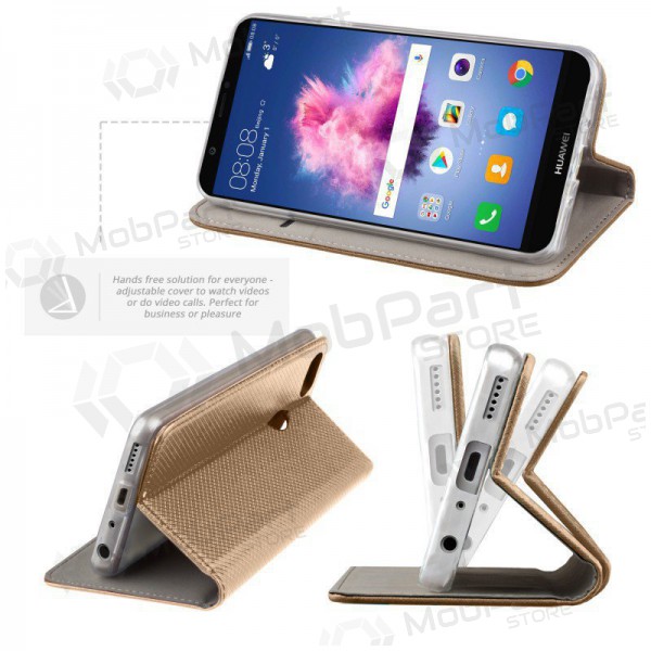 Samsung Galaxy A17 Smart Magnet hoesje (goud)