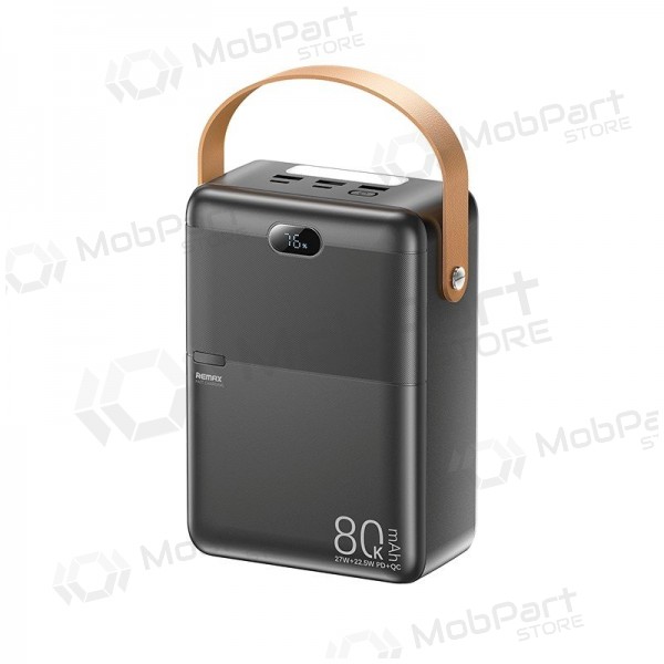 Externe batterij Power Bank Remax RPP-118 22.5W 80000mAh zwart