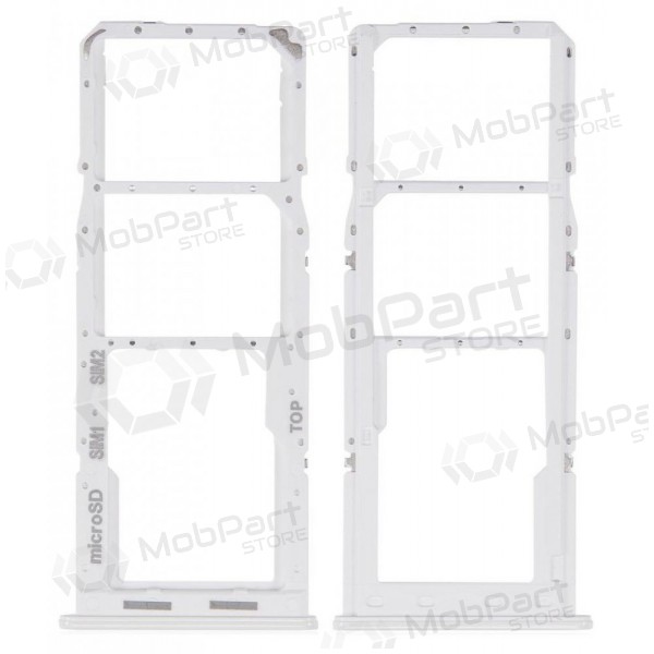 Samsung Galaxy A13 A135 / A137 SIM-kaarthouder (wit) (service pack) (origineel)