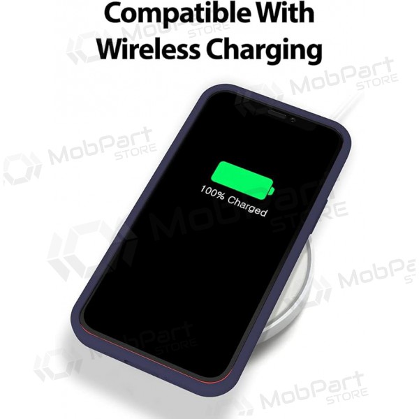 Apple iPhone 14 hoesje Mercury - Silicone Case (donkerblauw)