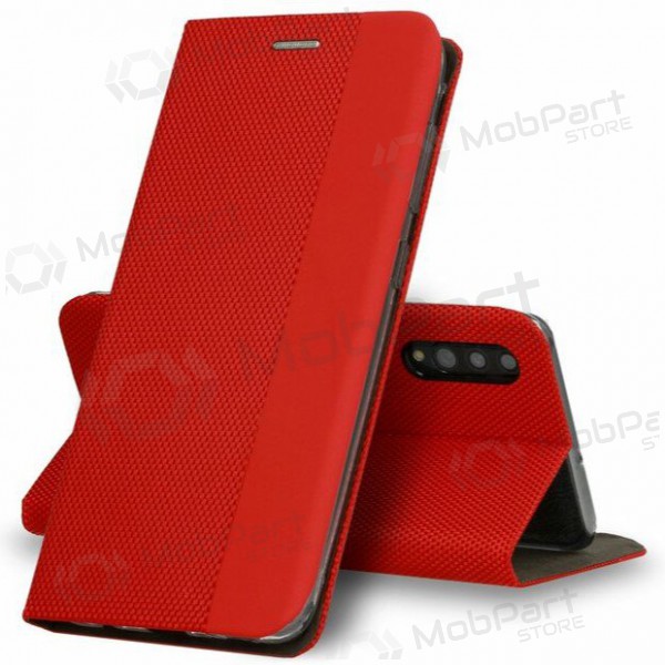 Samsung Galaxy A14 hoesje - Smart Senso (rood)