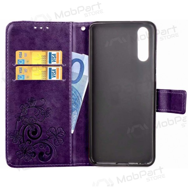 Samsung Galaxy A16 hoesje - Flower Book (paars)