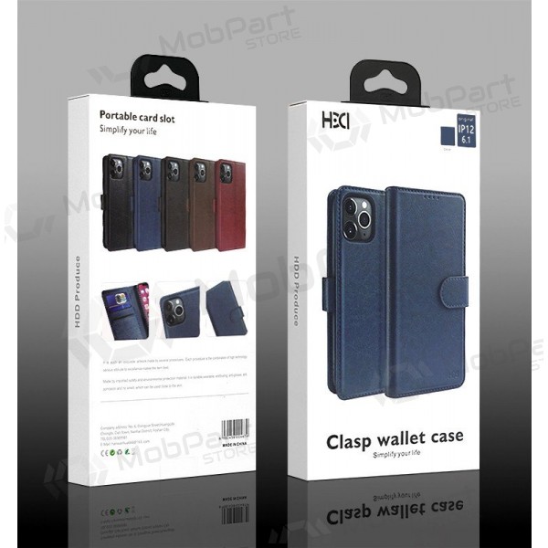 Samsung Galaxy A37 hoesje - HDD Clasp Wallet Case (rood)