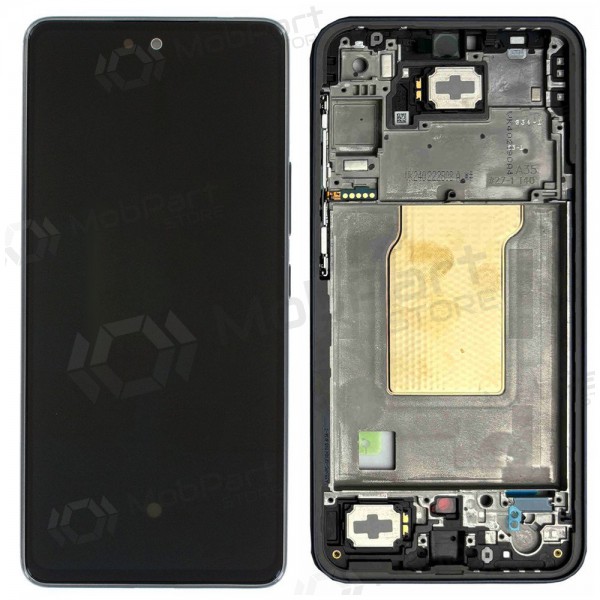 Samsung Galaxy A35 5G scherm (zwart) (met frame) (refurbished)