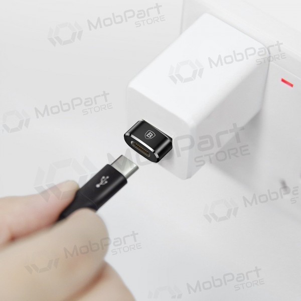 Adapter Baseus Type-C to USB-A zwart CAAOTG-01
