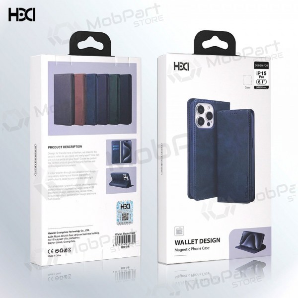 Samsung Galaxy A37 hoesje - HDD Magnetic Wallet Case (zwart)