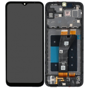 Samsung Galaxy A14 5G scherm (zwart) (met frame) (Premium)