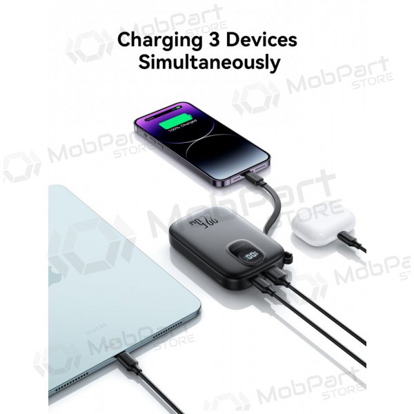 Powerbank Joyroom JR-PBF18 22.5W zwart - with Lightning cable 10000mAh