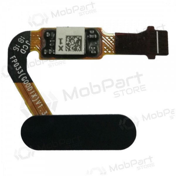 Huawei P20 / P20 Pro / Mate 10 / Nova 2S / Honor V10 aansluiting met zwarte vingerafdrukscanner