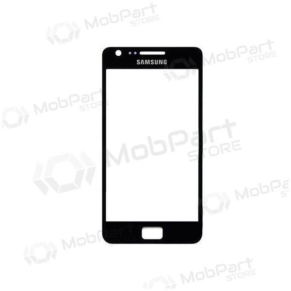 Samsung i9100 Galaxy S2 schermglas (zwart) (voor schermrefurbishment)