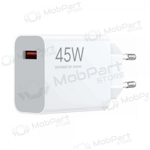 Telefoonoplader Xiaomi turbo charging power adapter BHR07SLEU 45 W USB-A PD wit.