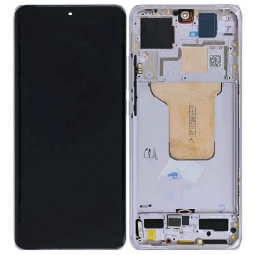 Xiaomi 12 5G / 12X / 12S scherm (paars) (met frame) (origineel)