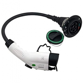 Elektrische auto adapter Duosida, Type 1 (Female) - Type 2 (Male)