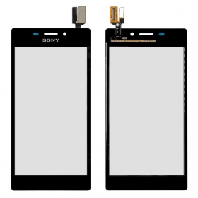 Sony D2302 Xperia M2 Dual / D2303 Xperia M2 / D2305 Xperia M2 / D2306 Xperia M2 aanraakscherm (zwart) touchscreen glas vervanging reparatie deel