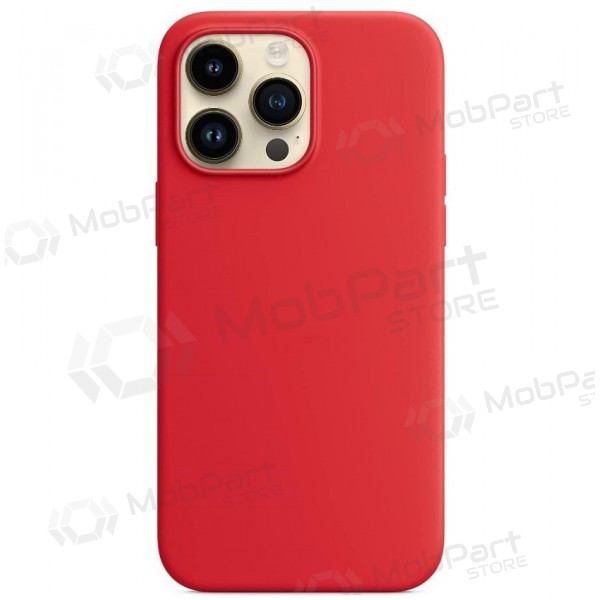 Apple iPhone 14 Pro hoesje - Mag Silicone Case (rood)