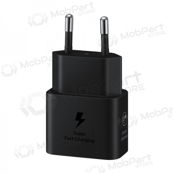 Lader origineel Samsung EP-T2510NBEGEU 25W in het pakket zwart