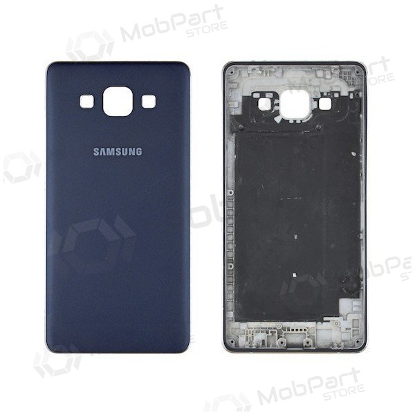 Samsung A500 Galaxy A5 Accucover Achterkant (blauw / zwart) (gebruikt Grade C, origineel)