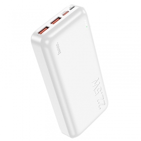 Externe batterij Power Bank Hoco J101A PD 20W+Quick Charge 3.0 22.5W 20000mAh Wit