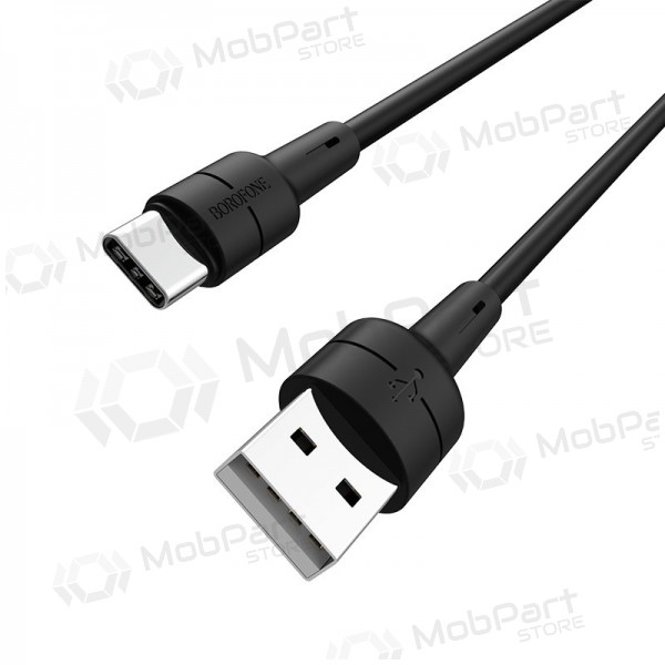 USB kabel Borofone BX30 Type-C 1.0m (zwart)