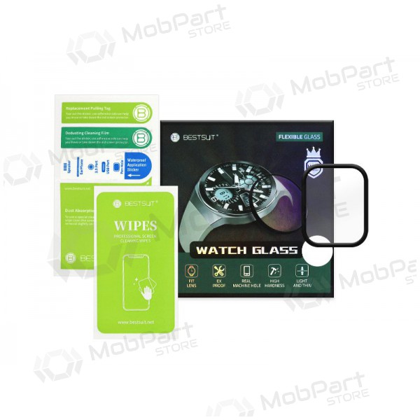 Samsung Galaxy Watch Active 2 40mm screenprotector - Bestsuit Flexible Hybrid Glass 5D