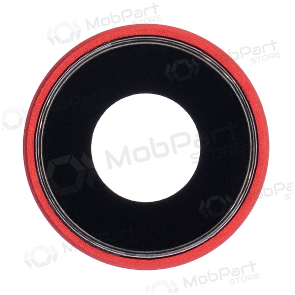 Apple iPhone XR cameraglas (rood) (met frame)