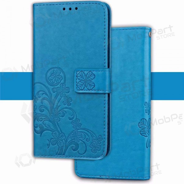 Samsung Galaxy A54 hoesje - Flower Book (blauw)